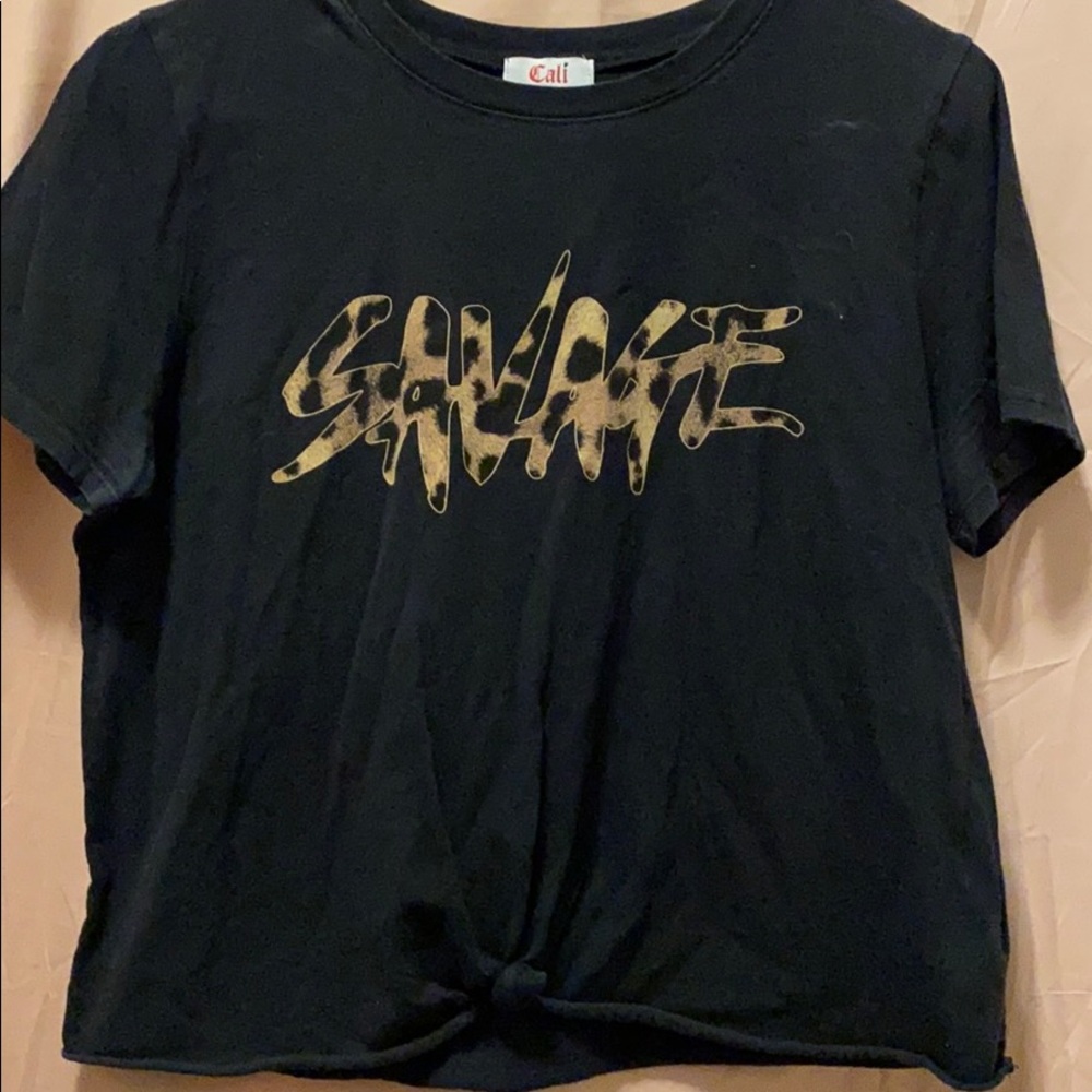 Savage crop top